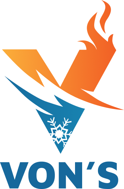Von's Heating and Air logo